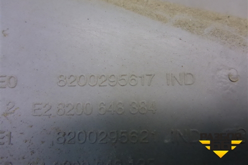 Обшивка двери задней левой под механику (до 2009г) (8200295617) для Renault Logan с 2004-2015г
