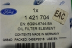 Фильтр масляный (новый) (1421704) для Ford Focus 2 с 2005-2008г