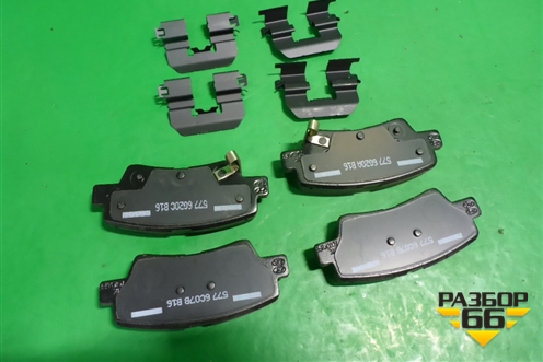 Колодки тормозные задние (58302F2A30) для Hyundai Elantra 6 с 2015-2020г