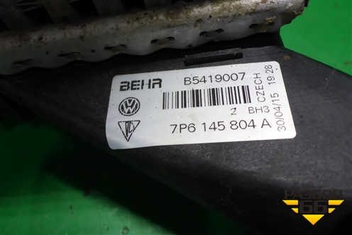 Интеркулер (7P6145804A) для Volkswagen Touareg с 2010-2018г