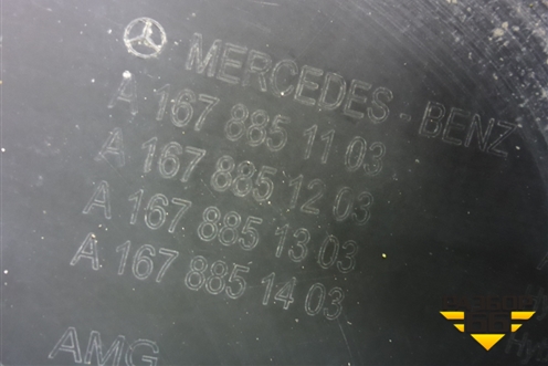 Бампер задний (под парктроник) (A1678851103) для Mercedes Benz GLE-Klass V167 с 2018г