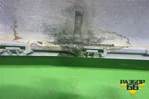 Бампер задний (до 2020г седан) (86611H0000) для Kia Rio с 2017г (Рио 4)