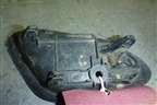 Ручка внутренняя двери задней правой для Honda Jazz(GD) с 2002-2008г (72640SAA003)