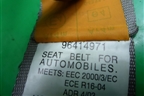 Ремень безопасности задний центральный (96414971) для Chevrolet Rezzo с 2003г