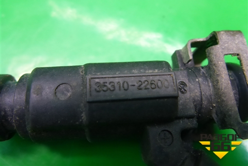 Форсунка инжекторная электрическая (1.4л G4KA) (3531022600) для Hyundai Getz с 2002г
