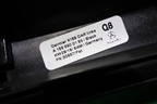 Рейлинг на крышу левый (чёрный) (A1568900193) для Mercedes Benz GLA-Klass X156 с 2014г