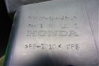 Дефлектор воздушный левый (77620SNAA120) для Honda Civic 4D с 2006-2012г