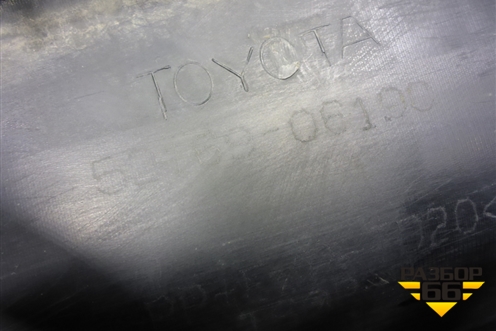 Юбка заднего бампера (5216906190) для Toyota Camry V70 с 2017г