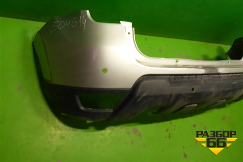 Бампер задний (после 2015г не под накладку под парктроник) (850221057R) для Renault Duster I с 2010-2021г