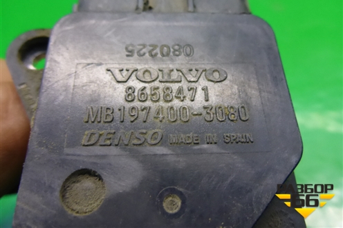 Датчик массового расхода воздуха (3.2л B6324S) (8658471) для Volvo XC70 с 2007г