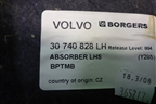 Обшивка багажника левая (нижняя) (30740828) для Volvo XC70 с 2007г