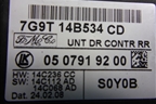 Блок комфорта (двери задней левой) (7G9T14B534CD) для Volvo XC70 с 2007г