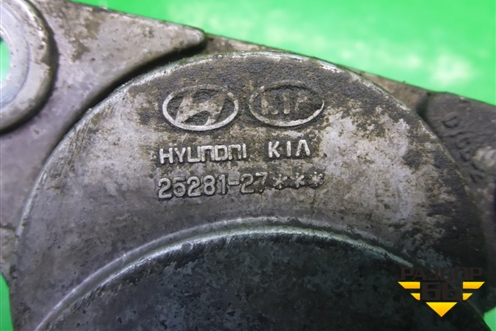 Ролик натяжитель ремня навесного оборудования (2.0л D4EA) (2528127000) для Hyundai Santa Fe с 2000-2012г (Classic)