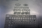 Кожух ремня ГРМ (нижний 2.0л D4EA) (2137027000) для Hyundai Santa Fe с 2000-2012г (Classic)