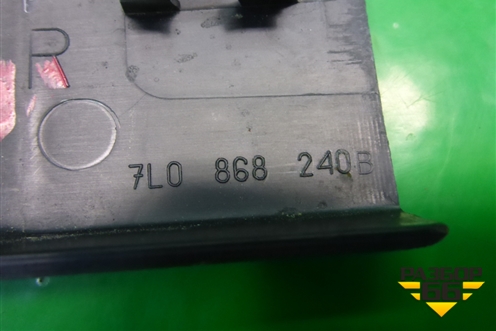 Накладка на торпедо (вертикальная правая) (7L0868240B) для Porsche Cayenne с 2003-2010г