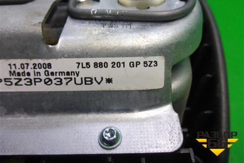 Подушка безопасности в рулевое колесо (7L5880201) для Porsche Cayenne с 2003-2010г