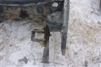 Лонжерон передний левый для Ford Fiesta с 2001-2008г