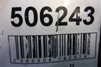 Уплотнитель двери (задней правой на кузов) (4F5833721E) для Audi A6 (C6) с 2004-2011г