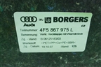 Обшивка крышки багажника (4F5867975L) для Audi A6 (C6) с 2004-2011г