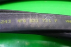Уплотнитель двери (передней на кузов) (4F0831721F) для Audi A6 (C6) с 2004-2011г