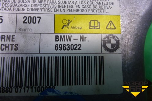 Подушка безопасности в дверь правая (передняя) для BMW 5-серия Е60/Е61 с 2003-2009г
