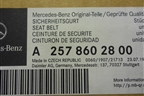 Ремень безопасности передний правый с пиропатроном (A2578602800) для Mercedes Benz CLS C257 с 2018г