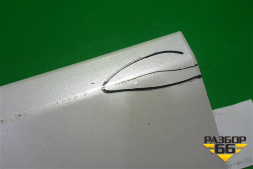 Накладка заднего бампера (заглушка) (5216960200) для Lexus LX-570 с 2015г (ЛХ)