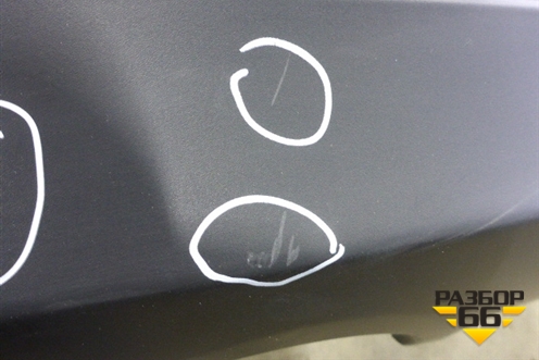 Бампер задний (под парктроник) (850221BA0H) для Infiniti Infiniti EX (J50) с 2008-2013г