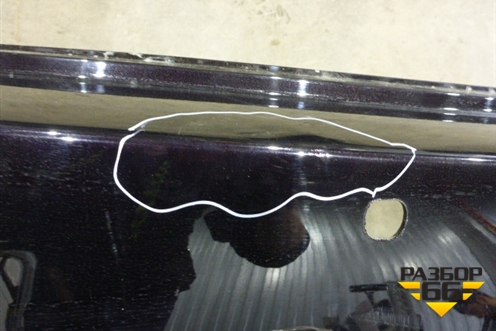 Бампер задний (под парктроник) (850221BA0H) для Infiniti Infiniti EX (J50) с 2008-2013г