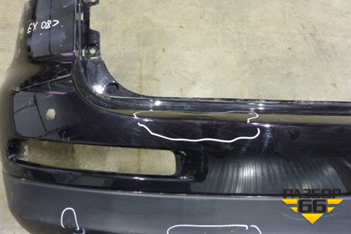 Бампер задний (под парктроник) (850221BA0H) для Infiniti Infiniti EX (J50) с 2008-2013г