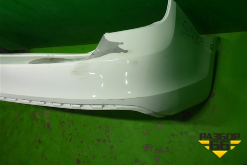Бампер задний (60U807421B) для Skoda Rapid с 2013г