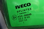 Стекло двери передней правой форточка для Iveco Daily с 2006-2011г