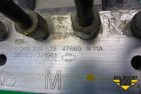 Блок ABS (47660JK11A) для Infiniti Infiniti G35 (V36) с 2006-2013г