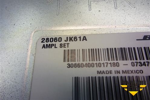 Усилитель акустической системы (28060JK61A) для Infiniti Infiniti G35 (V36) с 2006-2013г