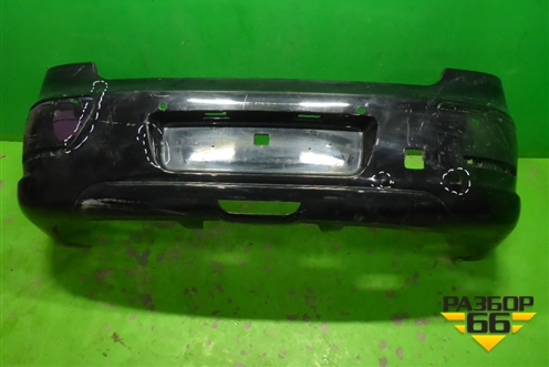 Бампер задний (под парктроник) (967688967A) для Peugeot 408 с 2012г