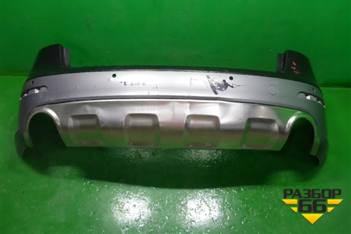 Бампер задний (под парктроник) (8K0807511F) для Audi A4 (В8) Allroad Quattro с 2009-2016г
