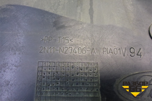 Обшивка двери задней правой под механику (2N11N27406A) для Ford Fusion с 2002г