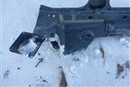 Порог со стойкой левый для Mitsubishi Lancer-9  с 2003-2008г