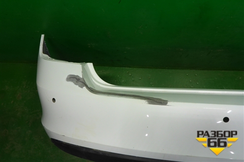 Бампер задний (под парктроник) (60U807421B) для Skoda Rapid с 2013г