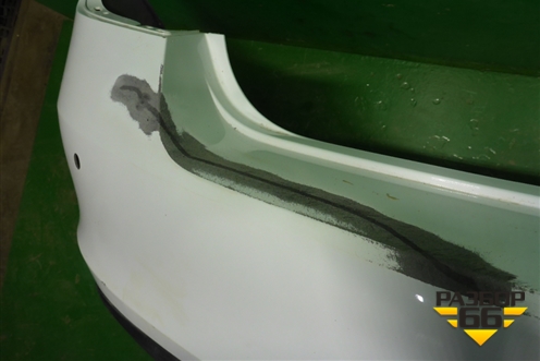 Бампер задний (под парктроник) (60U807421B) для Skoda Rapid с 2013г
