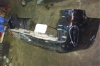Бампер задний (до 2015г под парктроник) (5215960260) для Toyota Land Cruiser (200) с 2008г