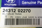 Ремень ГРМ (2431202270) для Hyundai Getz с 2002г