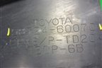 Пыльник заднего бампера правый (5872460070) для Toyota Land Cruiser (200) с 2008г