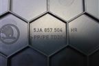 Накладка на торпедо (боковая правая) (5JA857504) для Skoda Rapid с 2013г