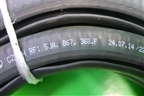 Уплотнитель двери задней правой (5JA867368F) для Skoda Rapid с 2013г