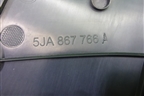 Обшивка стойки задняя нижняя правая (5JA867766A) для Skoda Rapid с 2013г