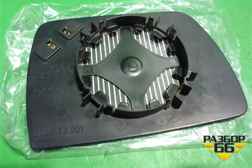 Стекло зеркала левого (новое) (51163404625) для BMW X3 E83 с 2004-2010г