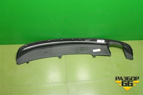 Юбка заднего бампера (S-Line новая) (8W0807521B) для Audi A4 (В9) с 2015г