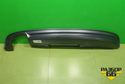 Юбка заднего бампера (S-Line новая) (8W0807521B) для Audi A4 (В9) с 2015г