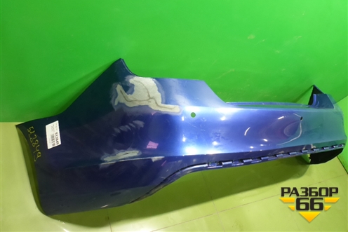 Бампер задний (под парктроник) (60U807421B) для Skoda Rapid с 2013г